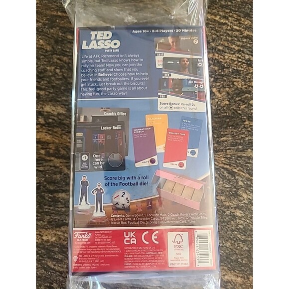 Funko Games: Ted Lasso Party Game - Board Game Game Night. Family Fun. - Picture 2 of 4